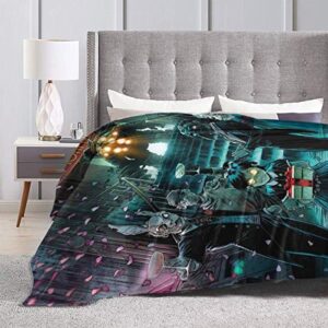 MillicentCob Bioshock Ultra-Soft Micro Fleece Blanket Soft and Warm Throw Blanket Digital Printed Blanket (50"" X40, 60 X 50, 80 X 60)