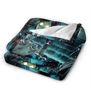 MillicentCob Bioshock Ultra-Soft Micro Fleece Blanket Soft and Warm Throw Blanket Digital Printed Blanket (50"" X40, 60 X 50, 80 X 60)