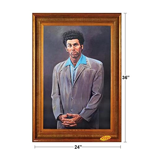 The Kramer Portrait Seinfeld Faux Frame TV Cool Wall Decor Art Print Poster 24x36