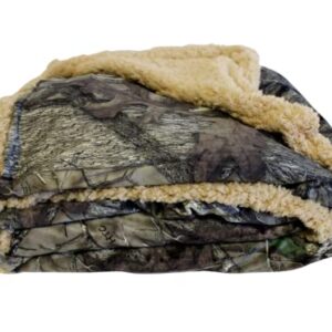 True Timber Camo - Blanket, Camo, Velvet, Luxury Berber Throw, Solid, 50 x 60inches, Machine Washable Reversible Super Soft Camouflage Design Warm and Cozy Camping Home