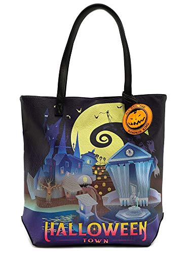 Loungefly x The Nightmare Before Christmas Halloween/Christmas Town Tote Bag