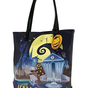 Loungefly x The Nightmare Before Christmas Halloween/Christmas Town Tote Bag