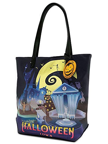 Loungefly x The Nightmare Before Christmas Halloween/Christmas Town Tote Bag