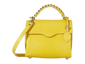 rebecca minkoff chain satchel sunflower one size