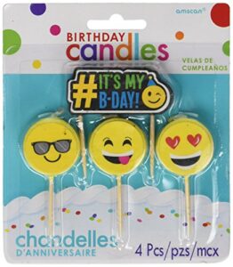 emoji birthday candles | party supply