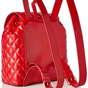 Love Moschino Quilted Nappa Pu, Women’s, Red (Rosso), 15x10x15 cm (W x H L)