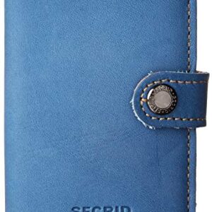 Secrid Mini Wallet Genuine Leather Indigo 3 Safe Card Case max 12 cards