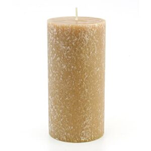 root candles – 33625 unscented timberline pillar candle , 3 x 6-inches, beeswax