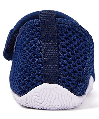 BMCiTYBM Baby Sneakers Girl Boy Tennis Shoes First Walker Shoes 6-12 Months Infant Navy Blue