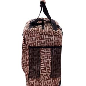 Everest Rolling Tote, Brown, One Size