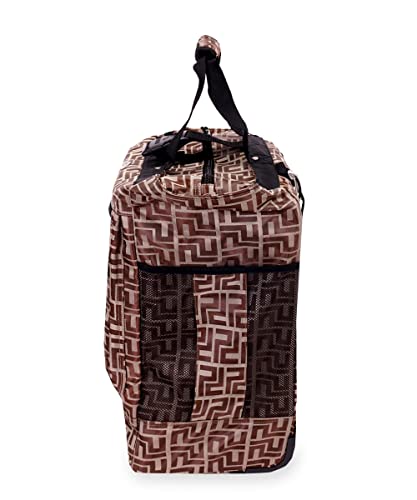 Everest Rolling Tote, Brown, One Size
