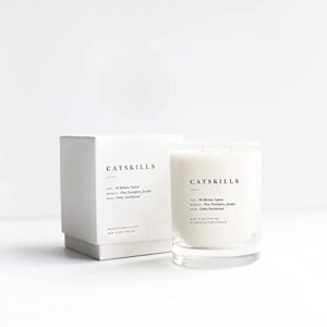 Brooklyn Candle Studio Catskills Escapist Candle | Luxury Scented Candle, Vegan Soy Wax, Hand Poured in The USA | 70 Hour Slow Burn Time | 13 oz