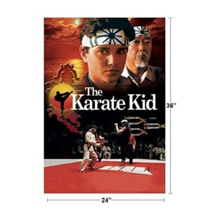 The Karate Kid All Valley Championship Tournament 1980s Movie Film Daniel Larusso Cobra Kai Cool Wall Decor Art Print Poster 24x36