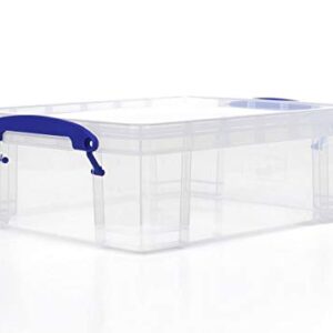 Really Useful Boxes 0.2 Litre Rectangle Really Useful Box Clear