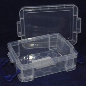 Really Useful Boxes 0.2 Litre Rectangle Really Useful Box Clear