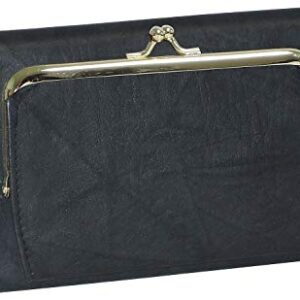 Buxton RFID Organizer Clutch Wallet One Size Black