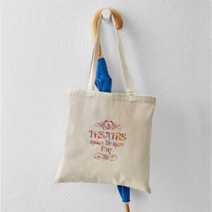 CafePress Theatre More Fun Tote-Bag Natural Canvas Tote-Bag,Shopping-Bag