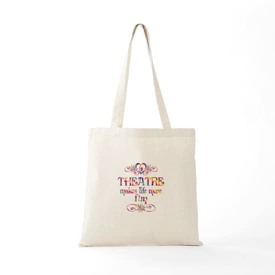 CafePress Theatre More Fun Tote-Bag Natural Canvas Tote-Bag,Shopping-Bag