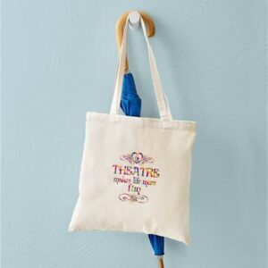 CafePress Theatre More Fun Tote-Bag Natural Canvas Tote-Bag,Shopping-Bag