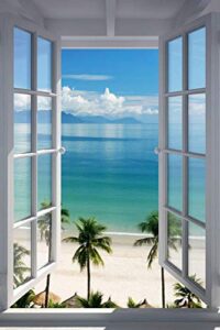 beach window poster (24″x36″)