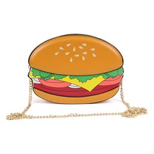 LUI SUI Girls Cupcake Crossbody Handbag Popcorn Hamburger Purse Small Purse Women Cellphone Shoulder Bag