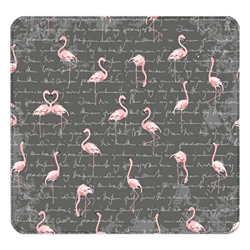 InterestPrint Funny Flamingo Flock Birds Womens Wallets Wristlet Strap Handle Clutch Purse with Strap