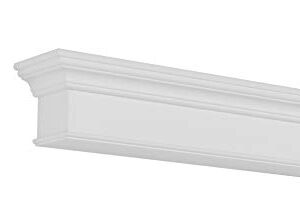 Pearl Mantels Mantel Shelf, 48", White