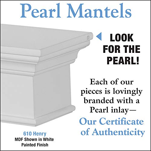 Pearl Mantels Mantel Shelf, 48", White