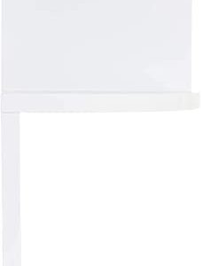 Kiera Grace Kieragrace Retro Set of 2 Count Floating-Shelves, White, 2