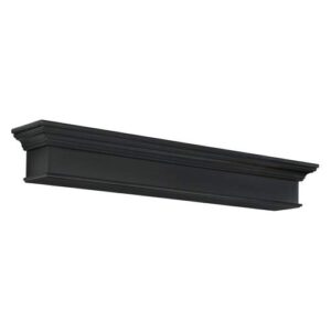 Pearl Mantels Mantel Shelf, 48", Black