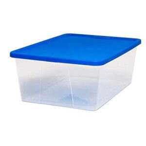 homz snaplock plastic storage container