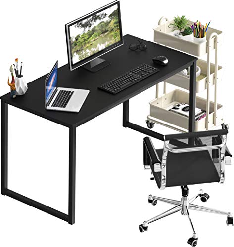 SHW Home Office 48-Inch Computer Desk, Black