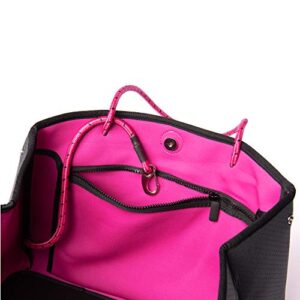 Luvo - Women's Neoprene Phantom Tote Handbags - Travel - Butterfly