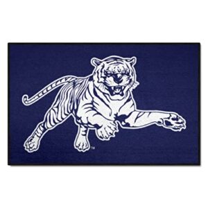 fanmats 3995 jackson state tigers starter mat accent rug – 19in. x 30in. | sports fan home decor rug and tailgating mat