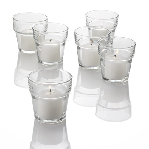 Richland® Votive Candles White Unscented 10 Hour Burn Set of 72