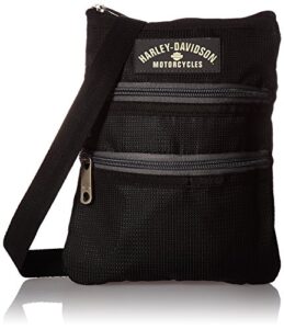 harley-davidson x-body sling, black, one size