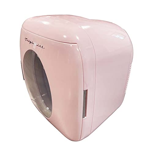 FRIGIDAIRE EFMIS462-PINK 12 Can Retro Mini Portable Personal Fridge/Cooler for Home, Office or Dorm, Pink