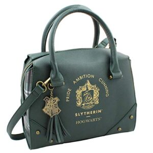 harry potter purse designer handbag hogwarts houses womens top handle shoulder satchel bag slytherin