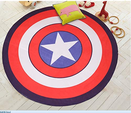 Area Rugs Rugs Living Room Pentagram Bedroom Round Mat Floor Carpet Baby Crawling Pad Multi-Function Fashion Pads