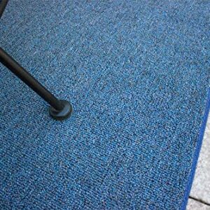 KOECKRITZ 2.5'X9' Runner - Cobalt - Indoor/Outdoor Area Rug Carpet, Runners & Stair Treads with a Premium Nylon Fabric Finished Edges