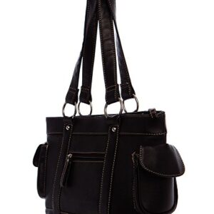 Handbags For All Medium Stitched Tote Shoulder Handbag