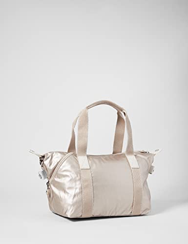 Kipling Art Mini, Silver (Metallic Glow)