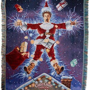 Northwest National Lampoons' Christmas Vacation, Shocking Chevy Woven Tapestry Throw Blanket, 48" x 60"