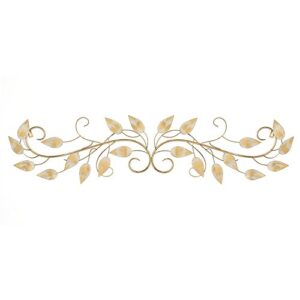 stratton home decor brushed gold over the door scroll wall decor, 40.00 w x 0.75 d x 11.00 h, multi