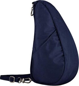 ameribag healthy back bag® tote microfiber large baglett (navy)