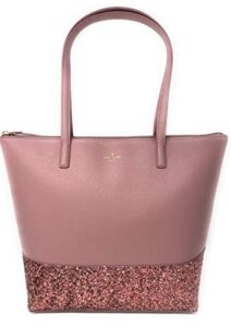 kate spade new york penny greta court tote bag in dusty peony