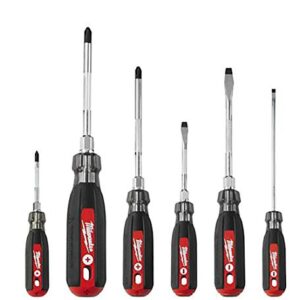 Milwaukee 6Pc Cushion Grip Screwdriver Kit