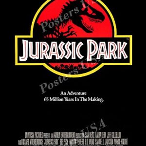 Posters USA - Jurassic Park Original Movie Poster Glossy Finish - MOV461 (24" x 36" (61cm x 91.5cm))