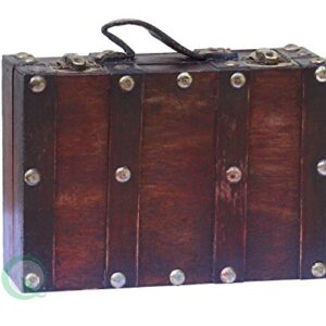 Vintiquewise(TM Antique Style Suitcase/Decorative Box, Small/Mini