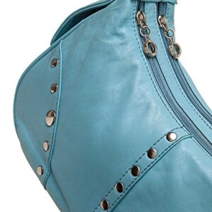 Handbags For All Studded Hobo Shoulder Handbag